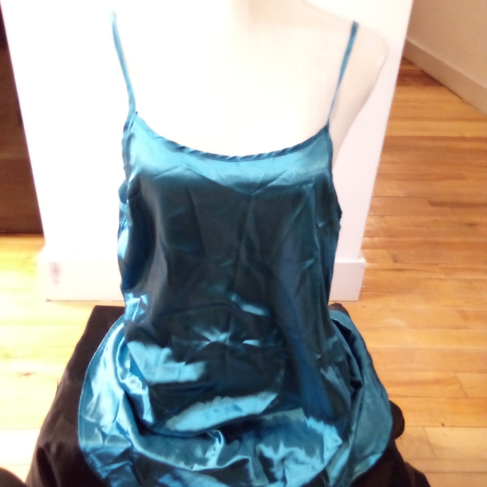 Two Intimate Nities Teal & Black New Never Worn